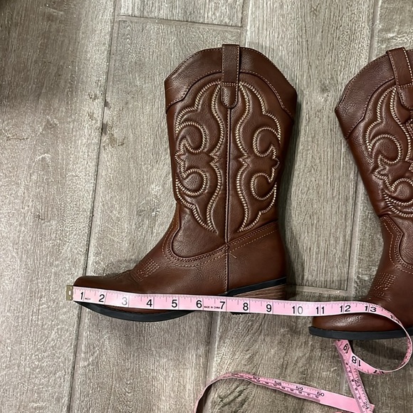 Cat & Jack Cowgirl Boots Size 4 Western Boots - Picture 12 of 12